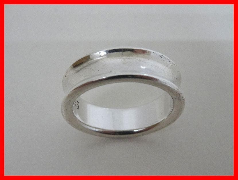 Tiffany&Co　1837 ナローリング　17号　925　中古　Mイ-300