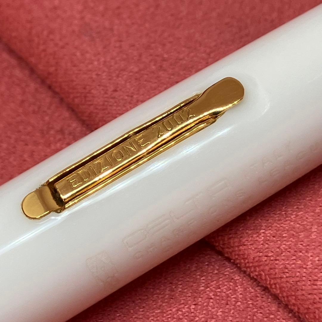 ◾️デルタ レアルマドリード万年筆18K M サイドレバー式