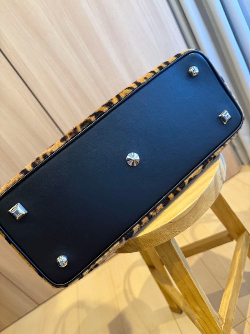 Maison Margiela ヒョウ柄 ハンドバッグ　イーストウエスト　5AC