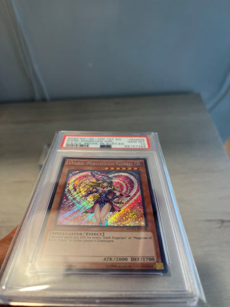 【PSA10】鑑定品　遊戯王　ブラックマジシャンガール　英語版