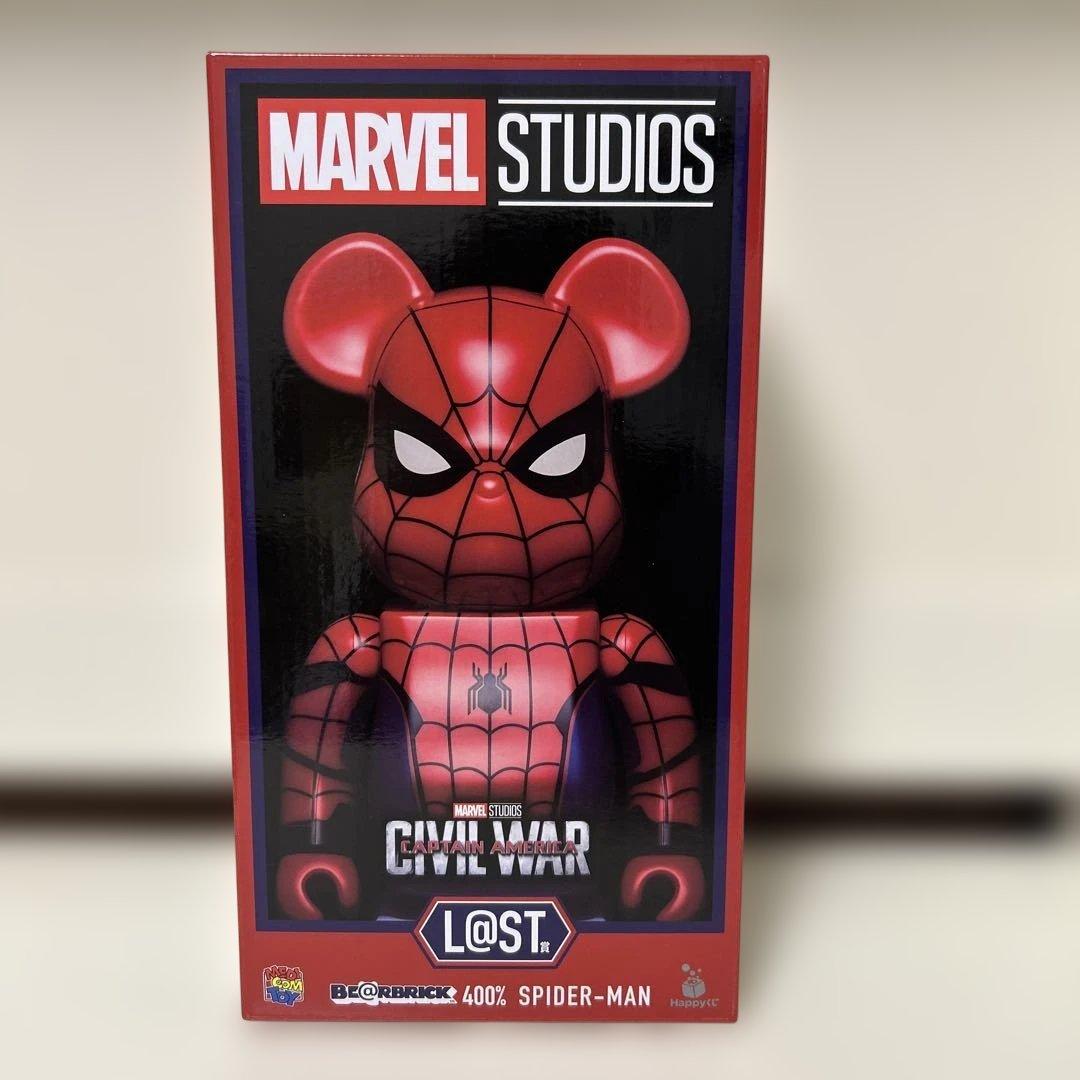 【MARVEL】L@ST賞/BE@RBRICK 400% Spider-Man