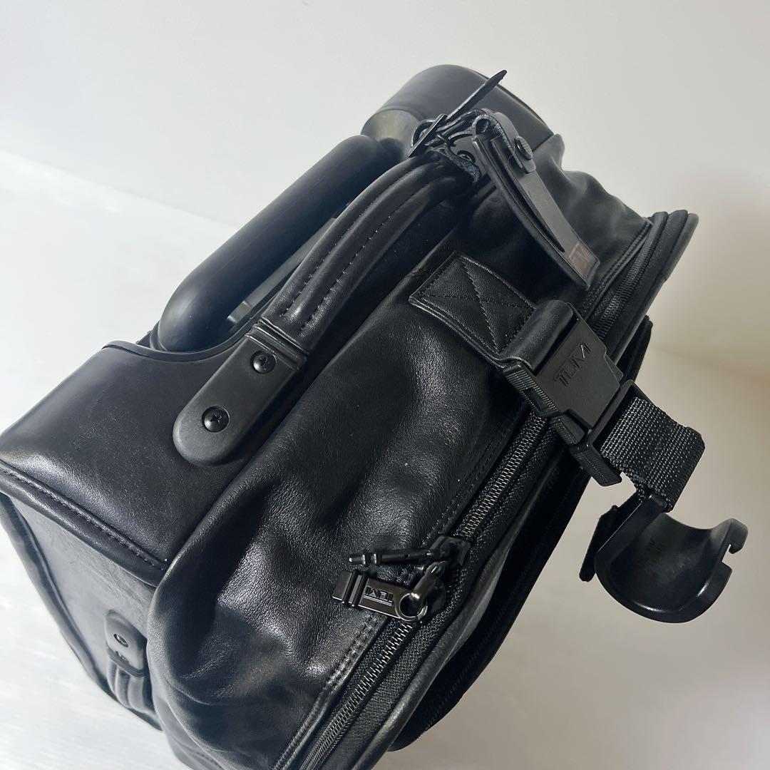 【美品】TUMI　9020D3 オールレザー キャリーバッグ 2-4泊