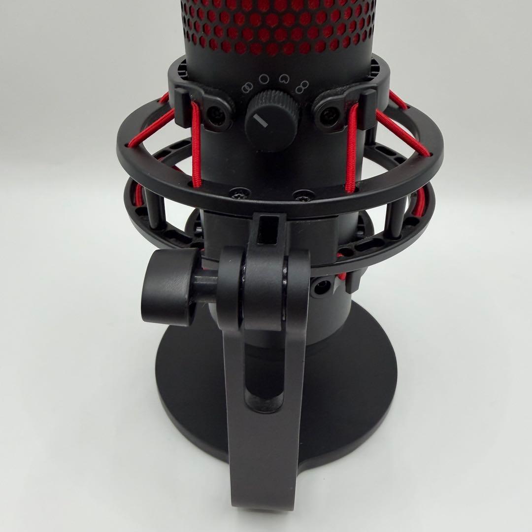 HyperX QuadCast スタンドアロンマイク HX-MICQC-BK
