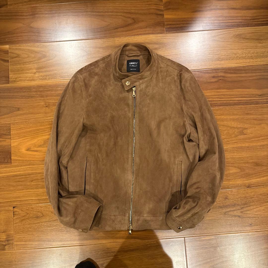 EMMETI エンメティ JURI ゴートスキンスエード 50 ブラウン