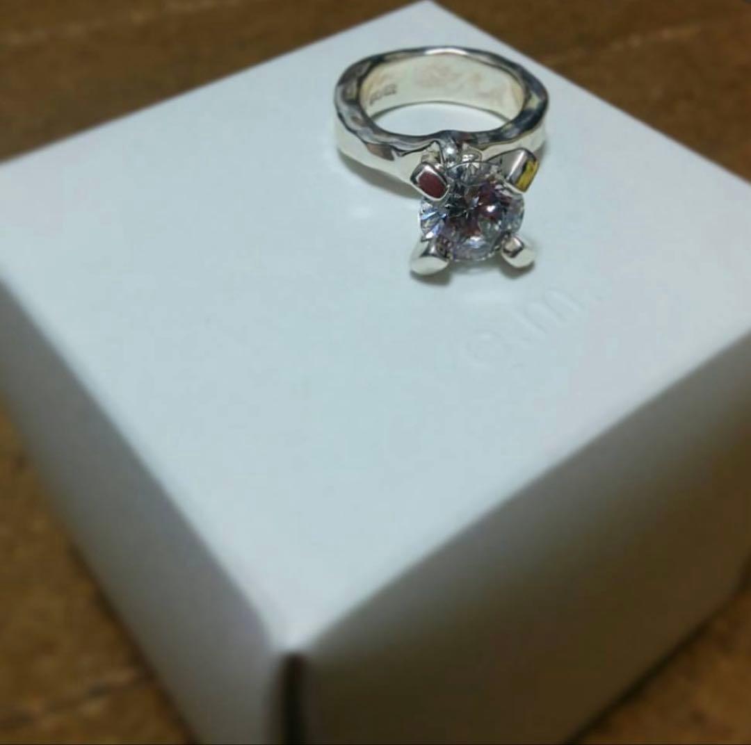 ジルコニアピンキーリング