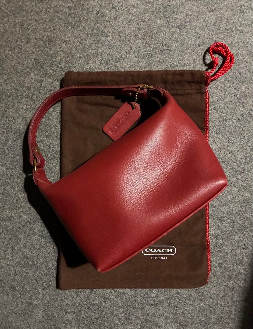 OLD COACH 90s /オールドコーチ / ミニハンドバッグ (保存袋付)