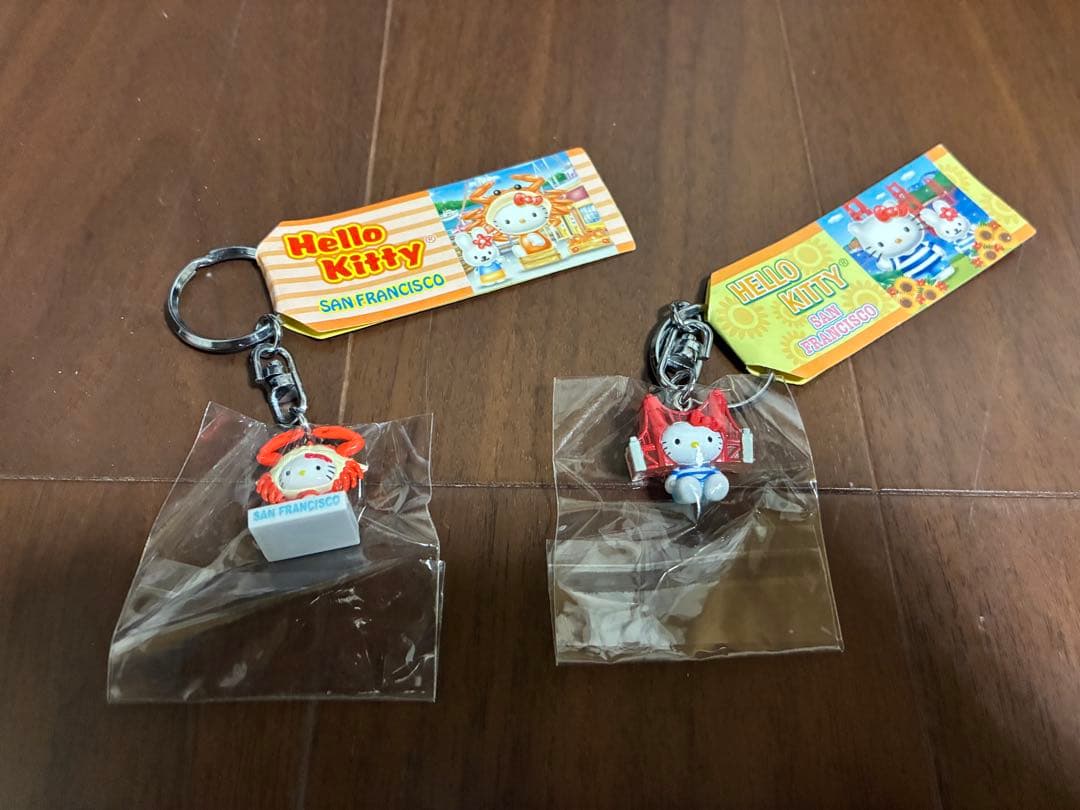 ご当地キティ　キーホルダー　サンフランシスコ　2個セット