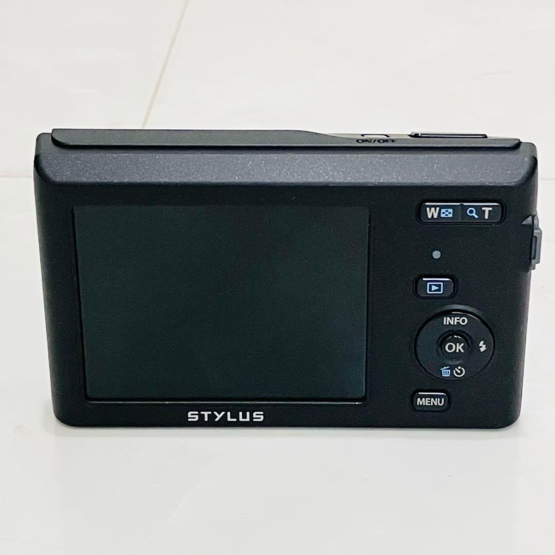 極美品 OLYMPUS STYLUS VGー180 ブラック 完品