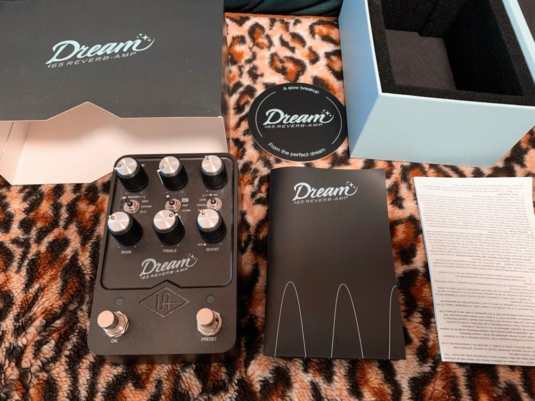 ギター Universal Audio UAFX Dream 65 Reverb Amp