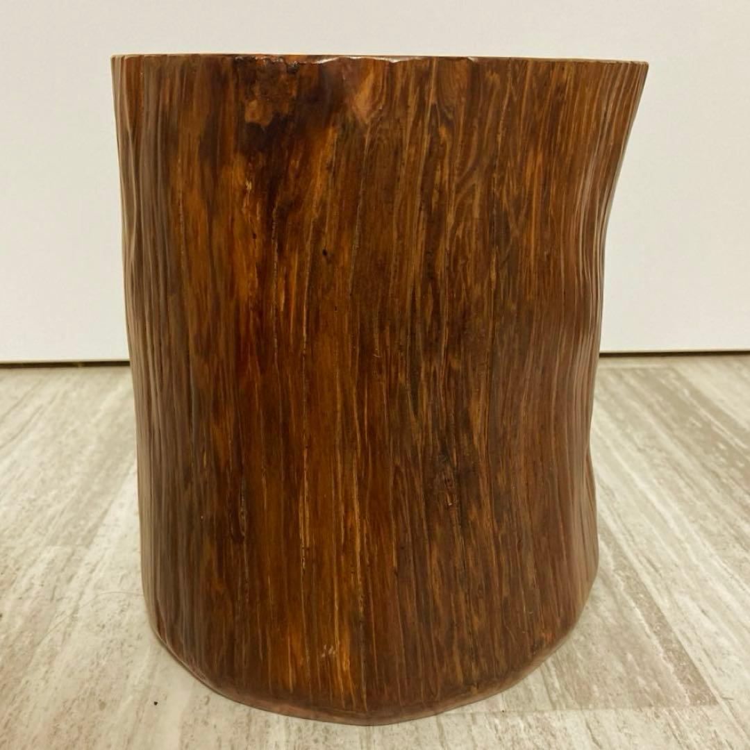 屋久杉　 花器　花瓶　置物　入れ物