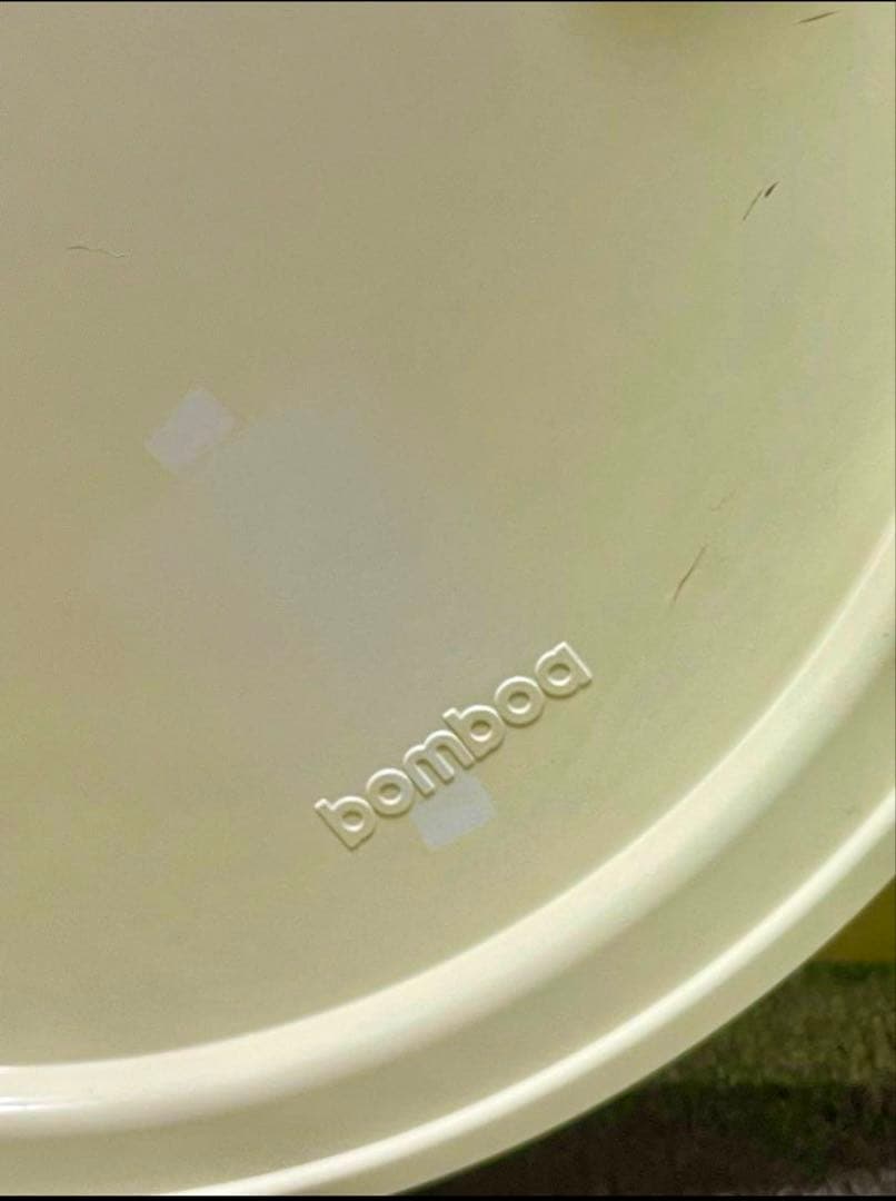 bomboa イエロー 円形オブジェ