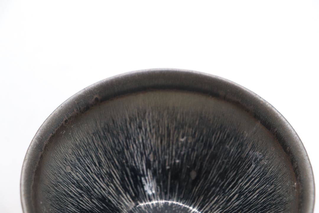 中国　建窯　銀豪茶碗　送料込み250731