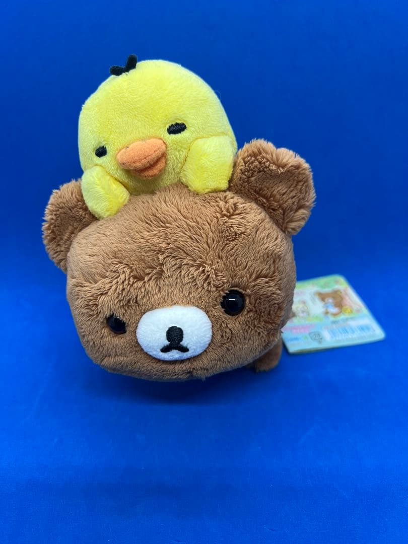リラックマストア限定　ぬいぐるみ　新しいお友達　キイロイトリ　チャイロイコグマ