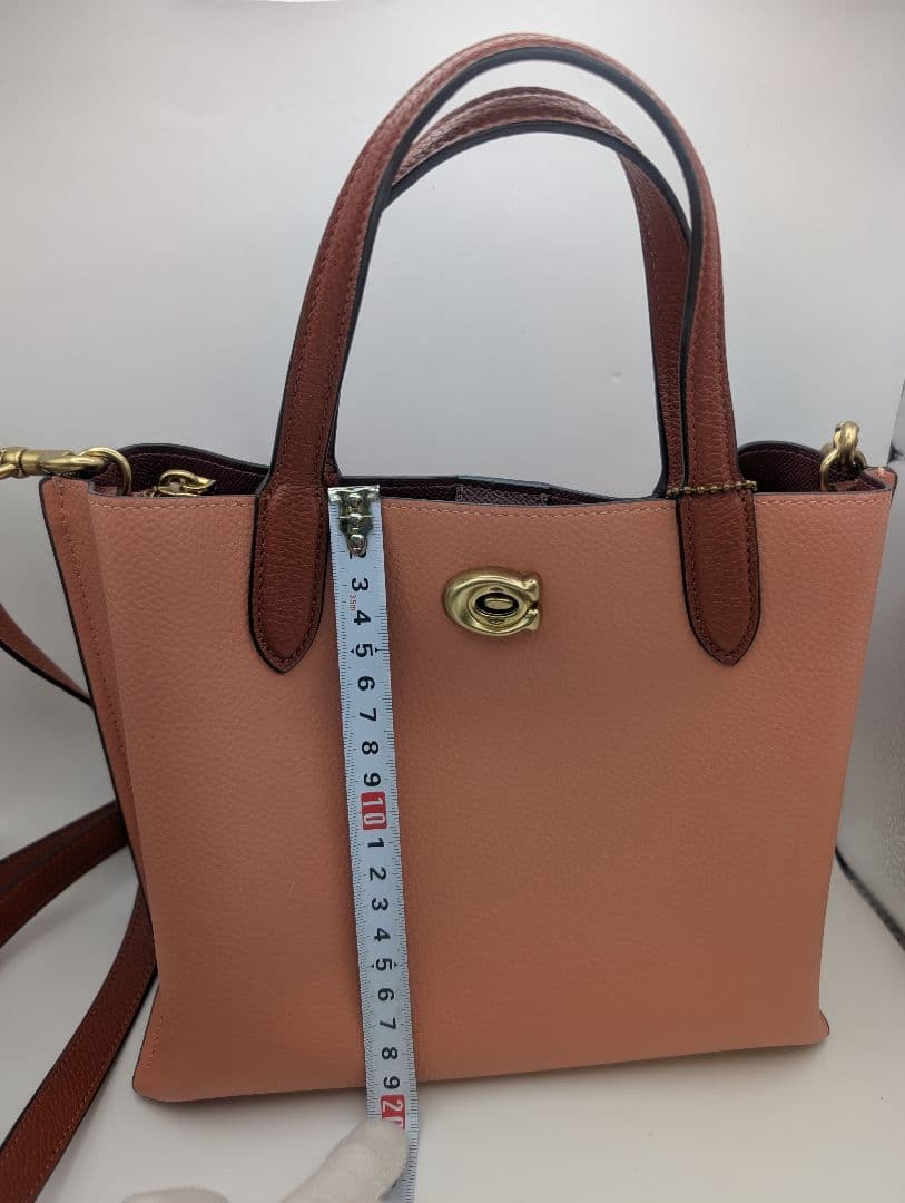 COACH 2way ショルダーバッグ ピンク
