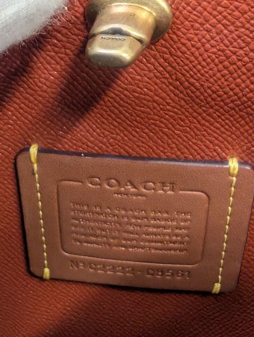 COACH 2way ショルダーバッグ ピンク