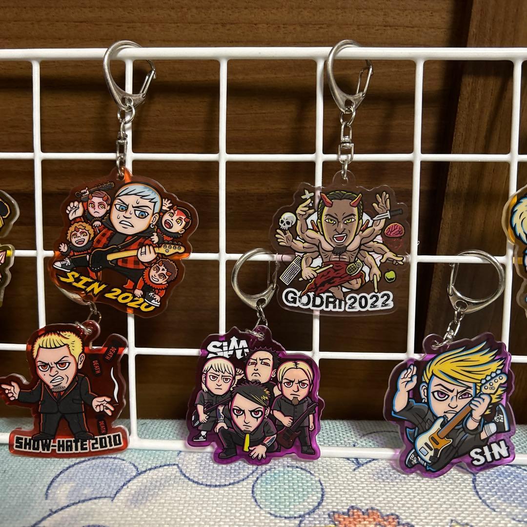 SiM GACHA 2025 VER. アクリルキーホルダー コンプリートセット