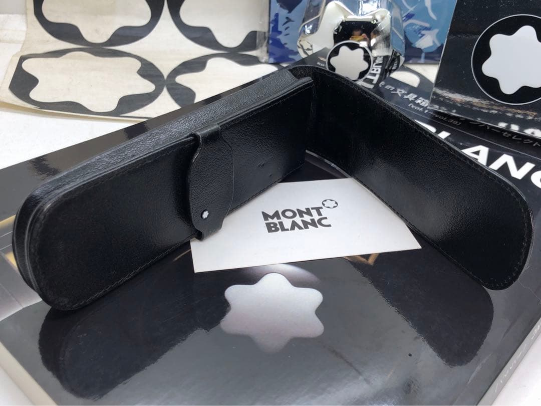 モンブラン　★稀少なヴィンテージ初期型マイスター★シエナ本革ペンポーチNo906