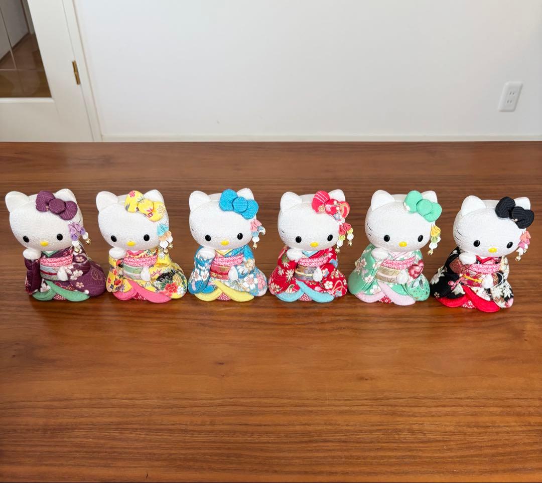 【新品】招き猫　キティー　キティーちゃん　舞妓　コラボ人形　柿沼東光