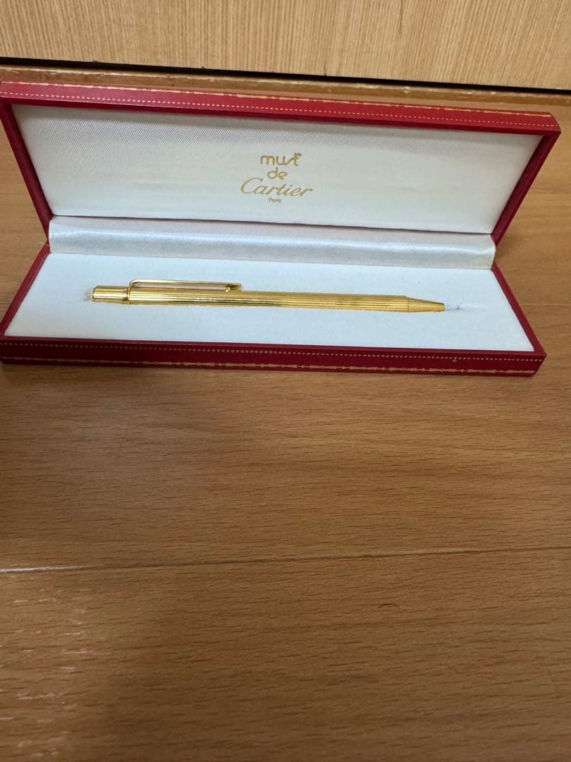 Cartier カルティエ　マスト　ドゥ　カルティエ　ボールペン　ツイスト式