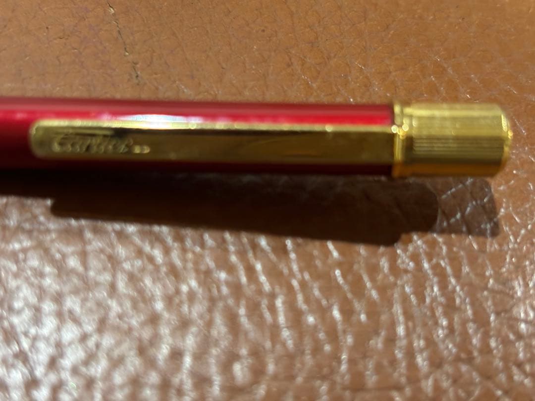 Cartier 赤 ボールペン 本体