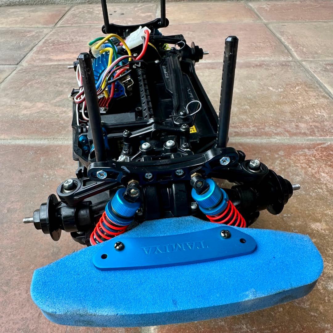 ゆ*ぎ様 タミヤ TT-02 シャーシ（メカ付き）