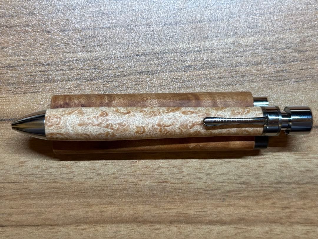 工房楔　グラッソ　バーズアイメープル　マルチペン