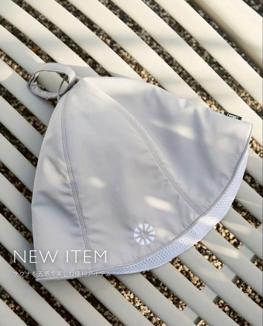 万博限定★大阪関西万博　太陽のつぼみ　会場限定　サウナハット　グレー