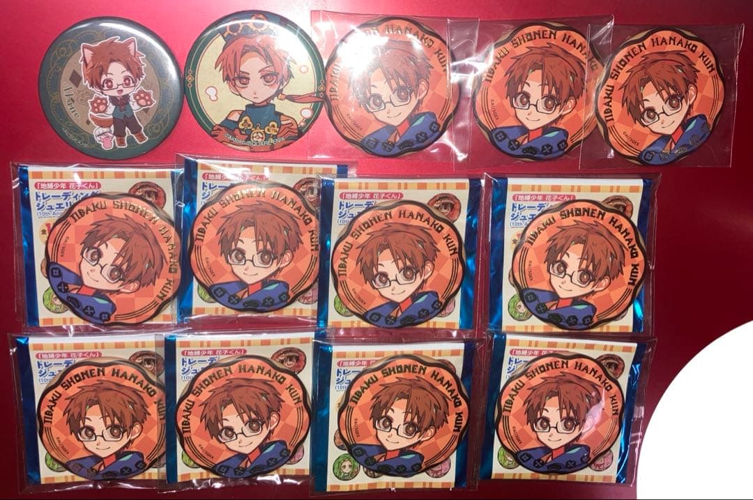 地縛少年花子くん　蒼井茜 缶バッジセット