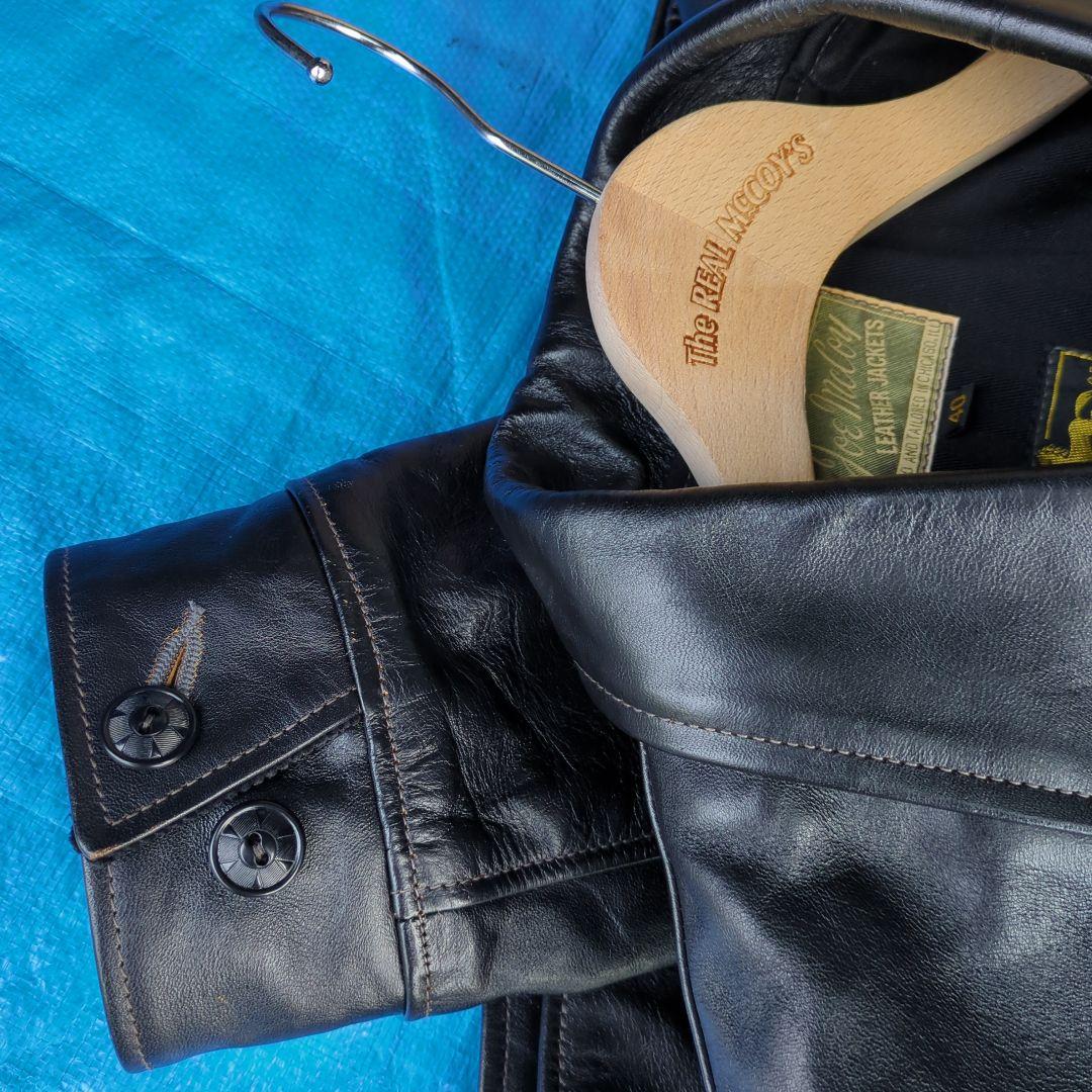 30s レザースポーツジャケットNELSON/THE REAL McCOY'S