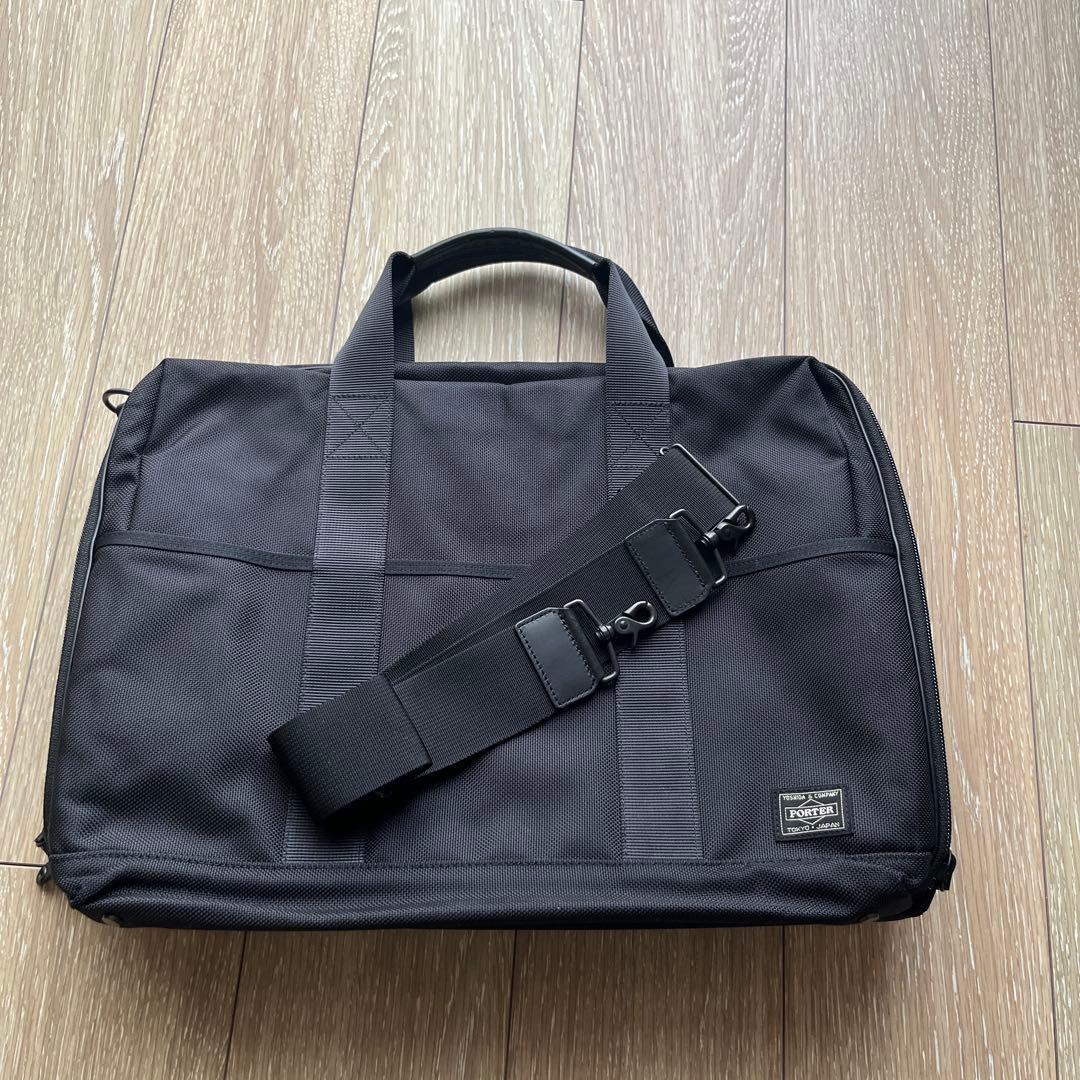 PORTER ブラック　2WAYブリーフケース