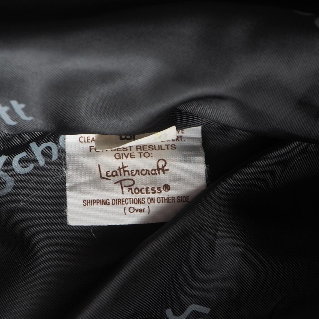 Schott　ショット641　size36　シングルライダース　ライナー付き