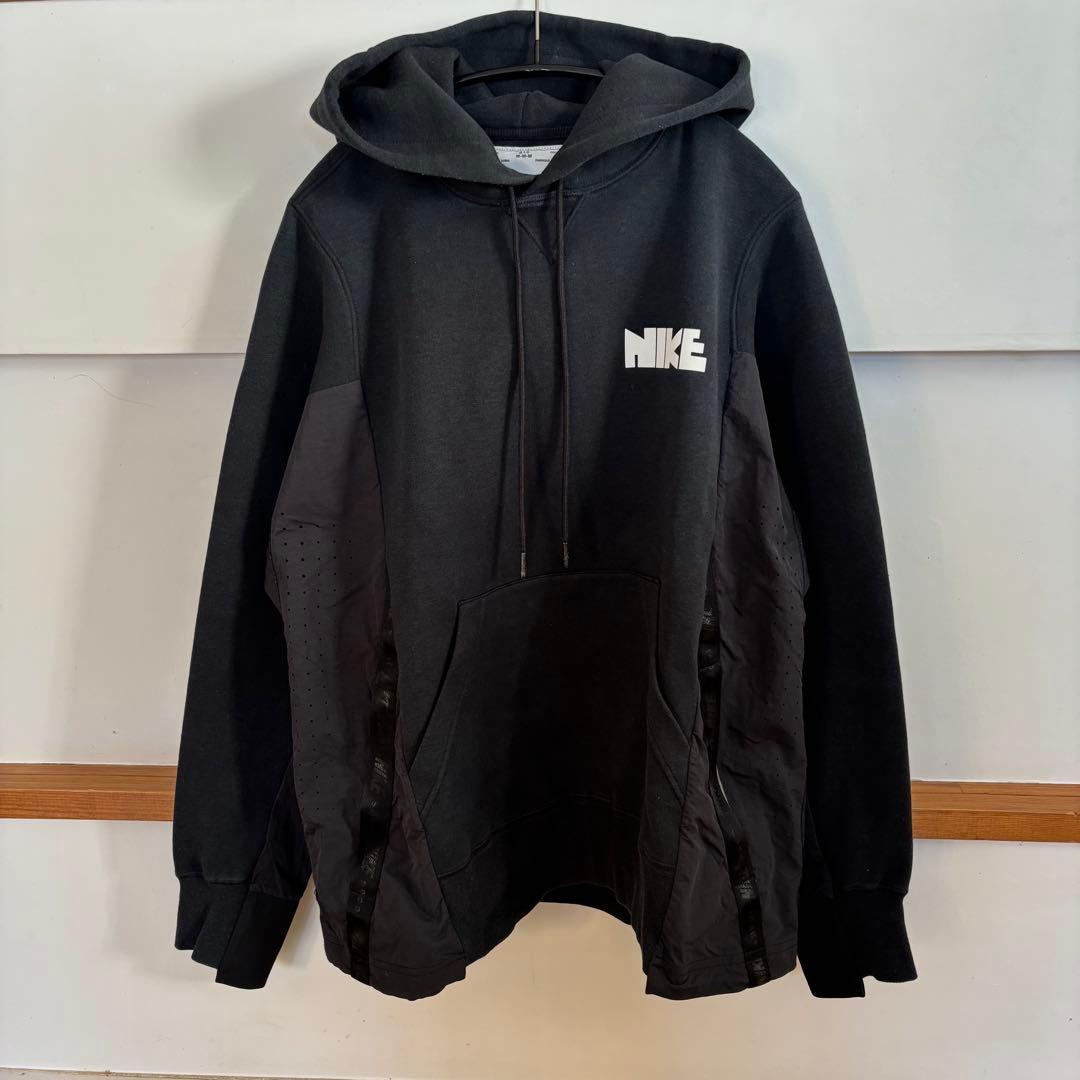 NIKE×sacai ブラック パーカー M CZ4695