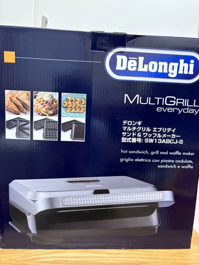 デロンギ マルチグリルサンド & ワッフルメーカー S　W13ABCJS