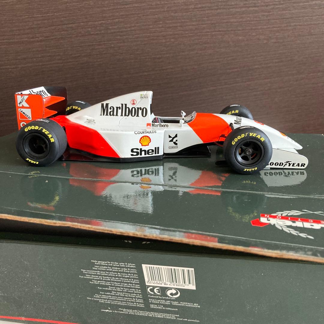 ミニカー McLaren Marlboro MP4/8 FORD HB D7 1/18