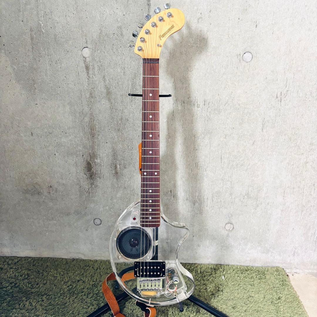 【激レア】フェルナンデス ZO-3 スケルトン クリアボディ アクリル