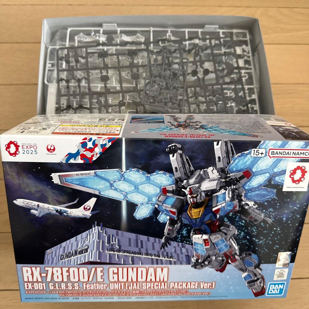 RX-78F00/E GUNDAM EX-001 JAL特別版　大阪関西万博記念