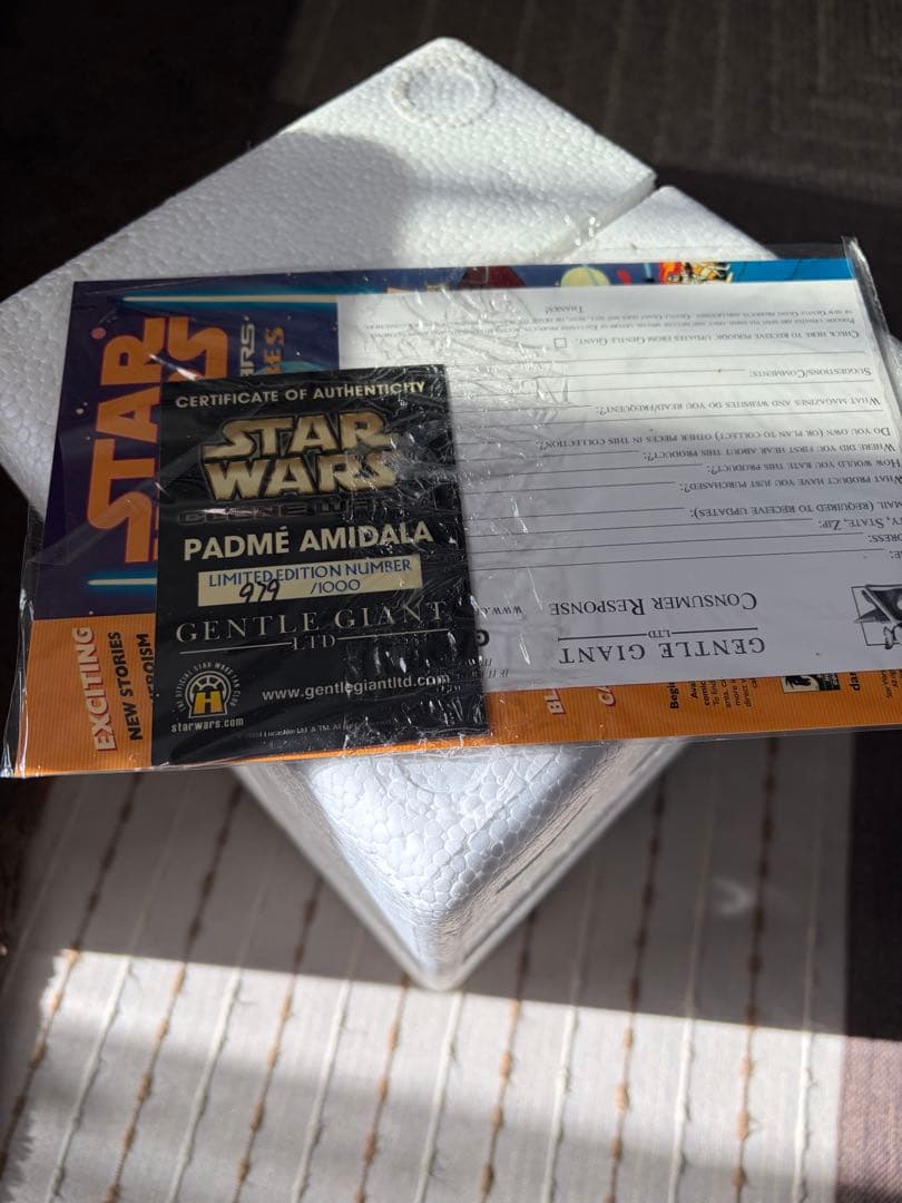 スターウォーズ　ジェントルジャイアント　パドメ　マケット