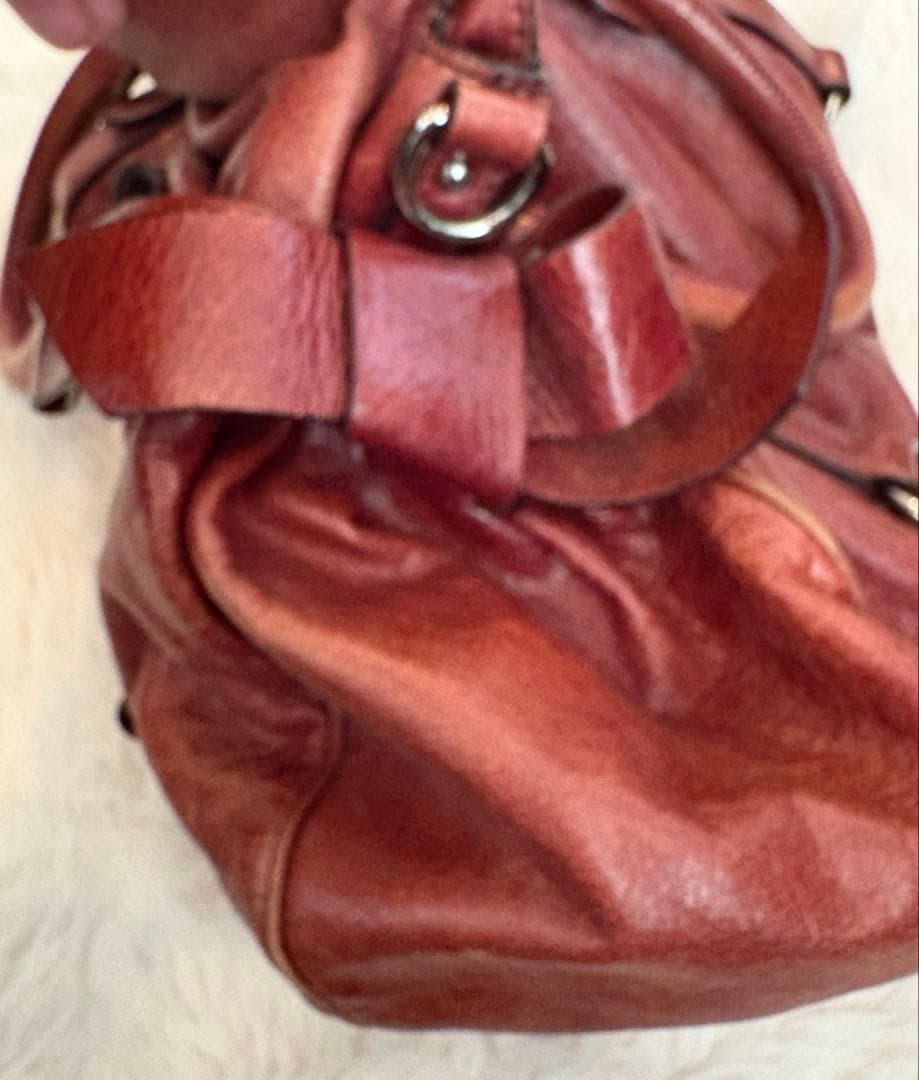 バッグ miu miu VITTELO LUX hand bag