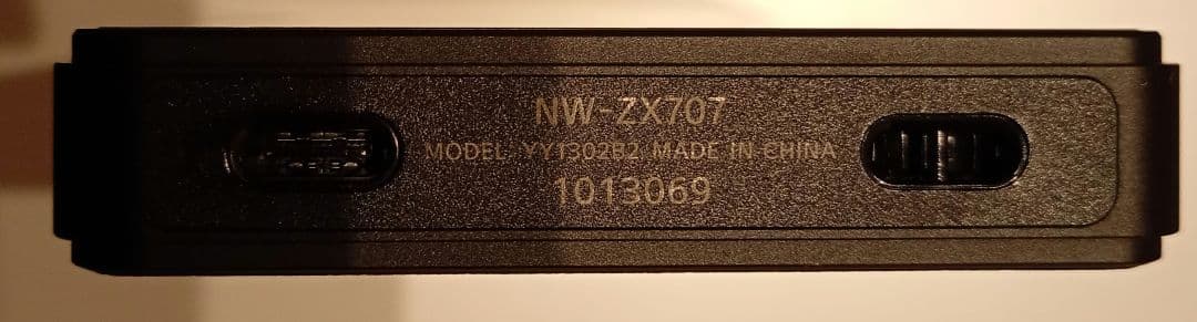 NW-ZX707　WALKMAN　超美品