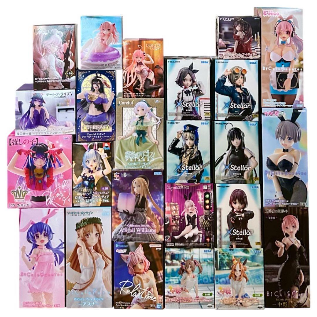 【匿名発送】美少女・ガルクラプライズフィギュアまとめ売り