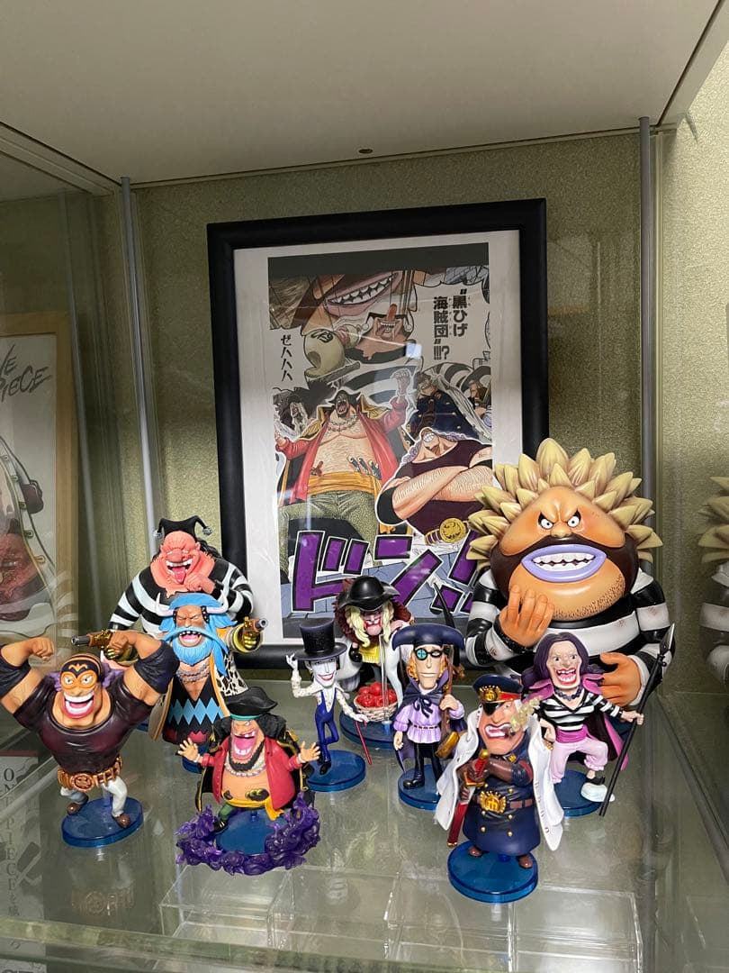 ワンピース　ワーコレG5スタジオ　黒ひげ海賊団