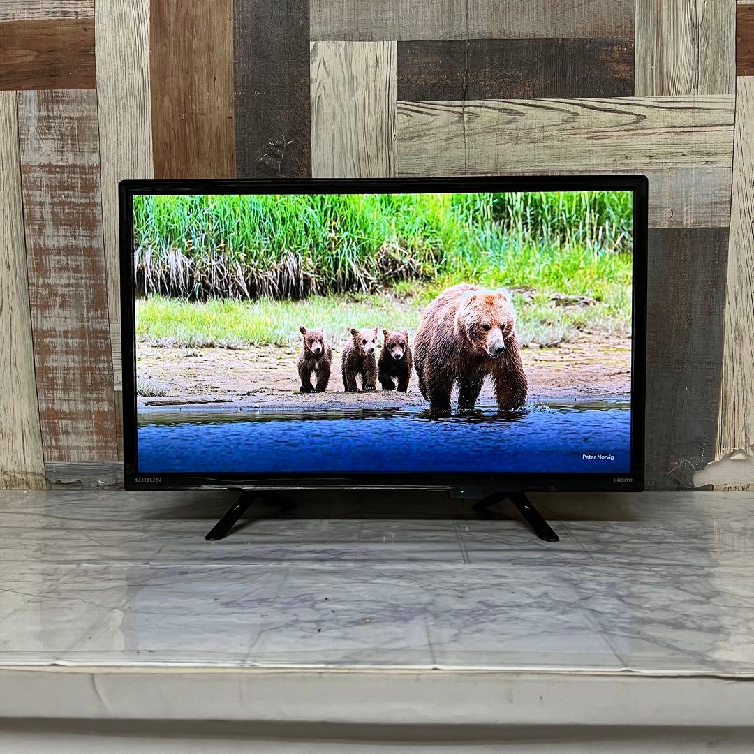 即日受渡❣️全国送料込2年前購入オリオン22型液晶テレビWチューナー外付HDD録画