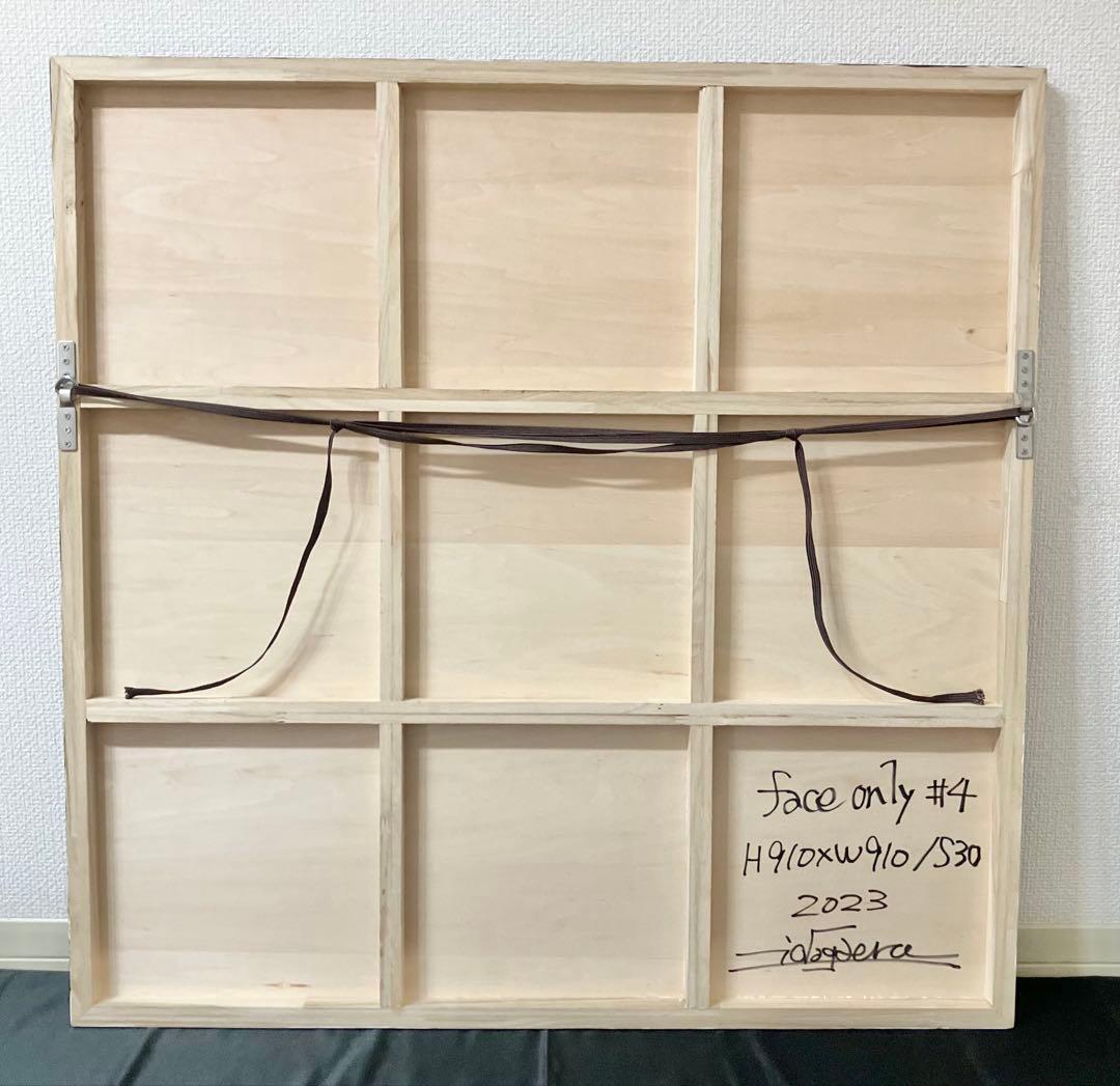 原画　絵画　F30　人物画　アクリル画　現代アート　細密画　大型　一点物　手描き