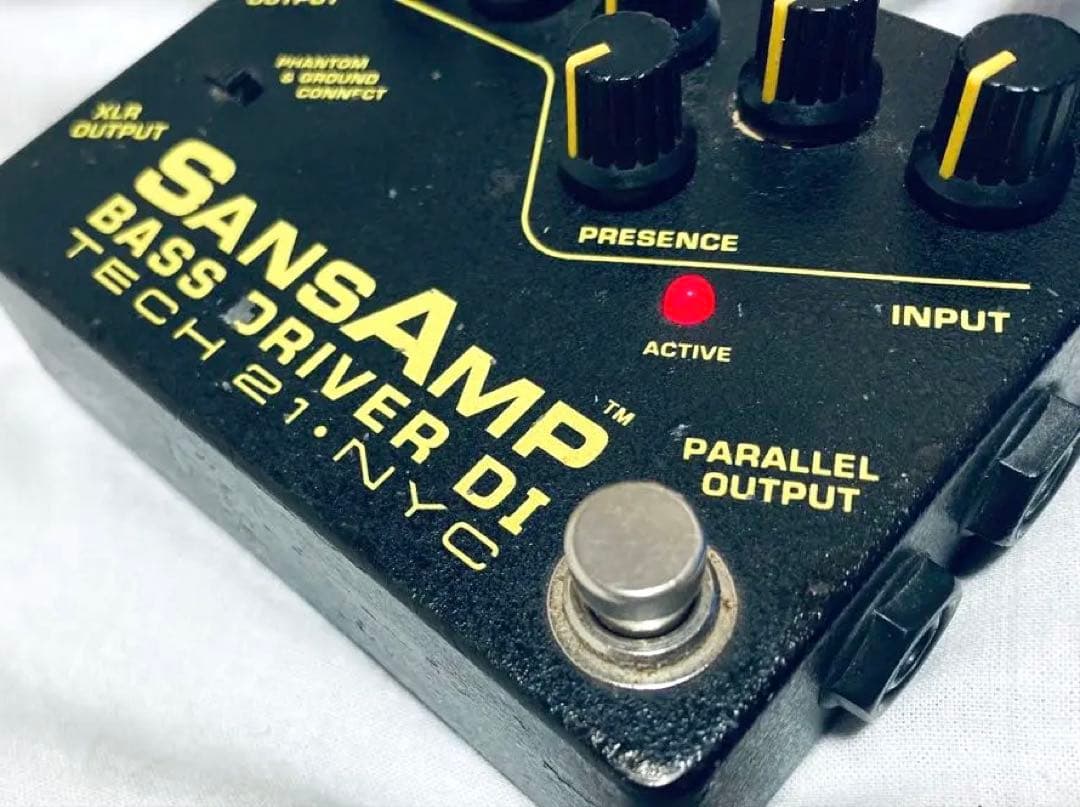 Tech 21 SansAmp Bass D DI ベース エフェクタ