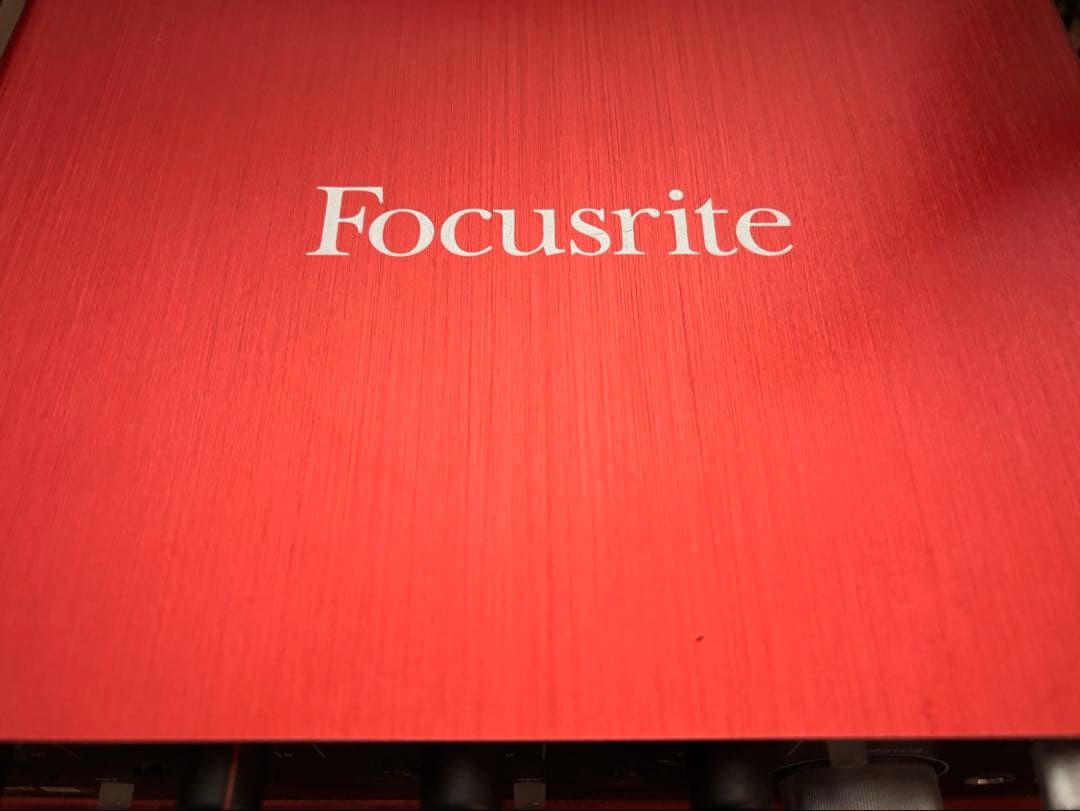 DTM・DAW focusrite 18i8 Gen2