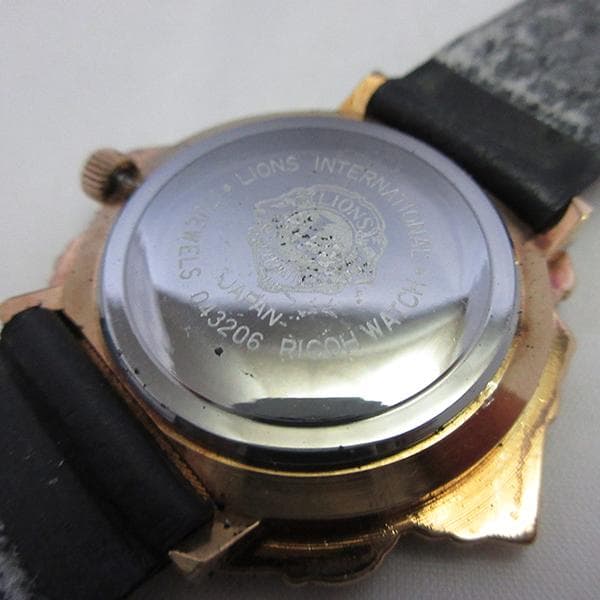 希少！60s ライオンズクラブ 手巻き 腕時計 17石 RICOH リコー