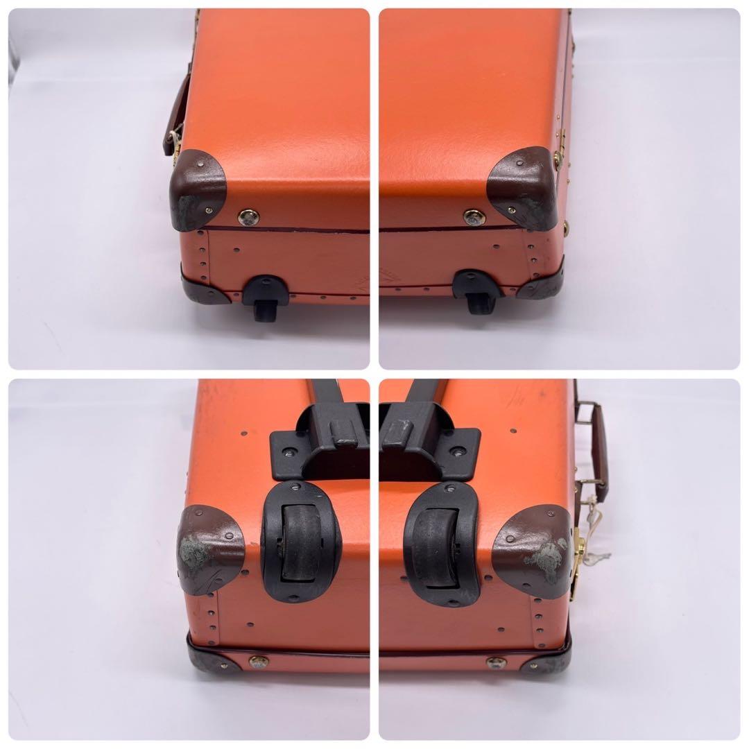 美品 グローブトロッター キャリーケース センテナリー ロゴ 2way 鍵2本