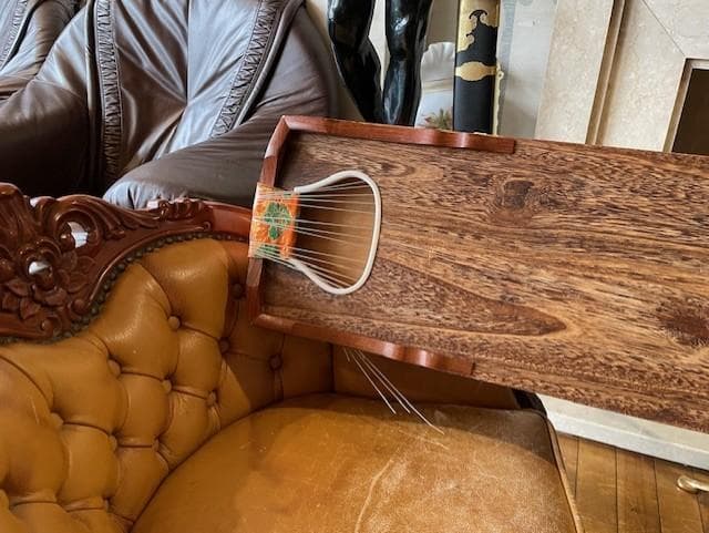 琴の部品とサテン生地セット