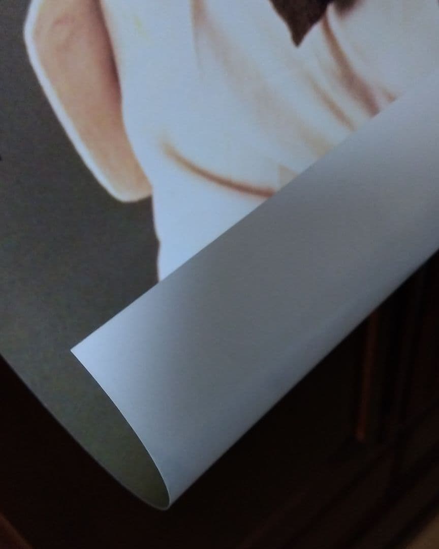 レスリー・チャン「コニカフィルム 広告 大型ポスター」1986年（非売品）