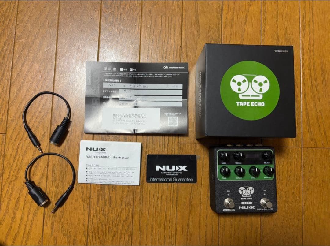 【保証書あり】NUX Tape Echo テープエコー